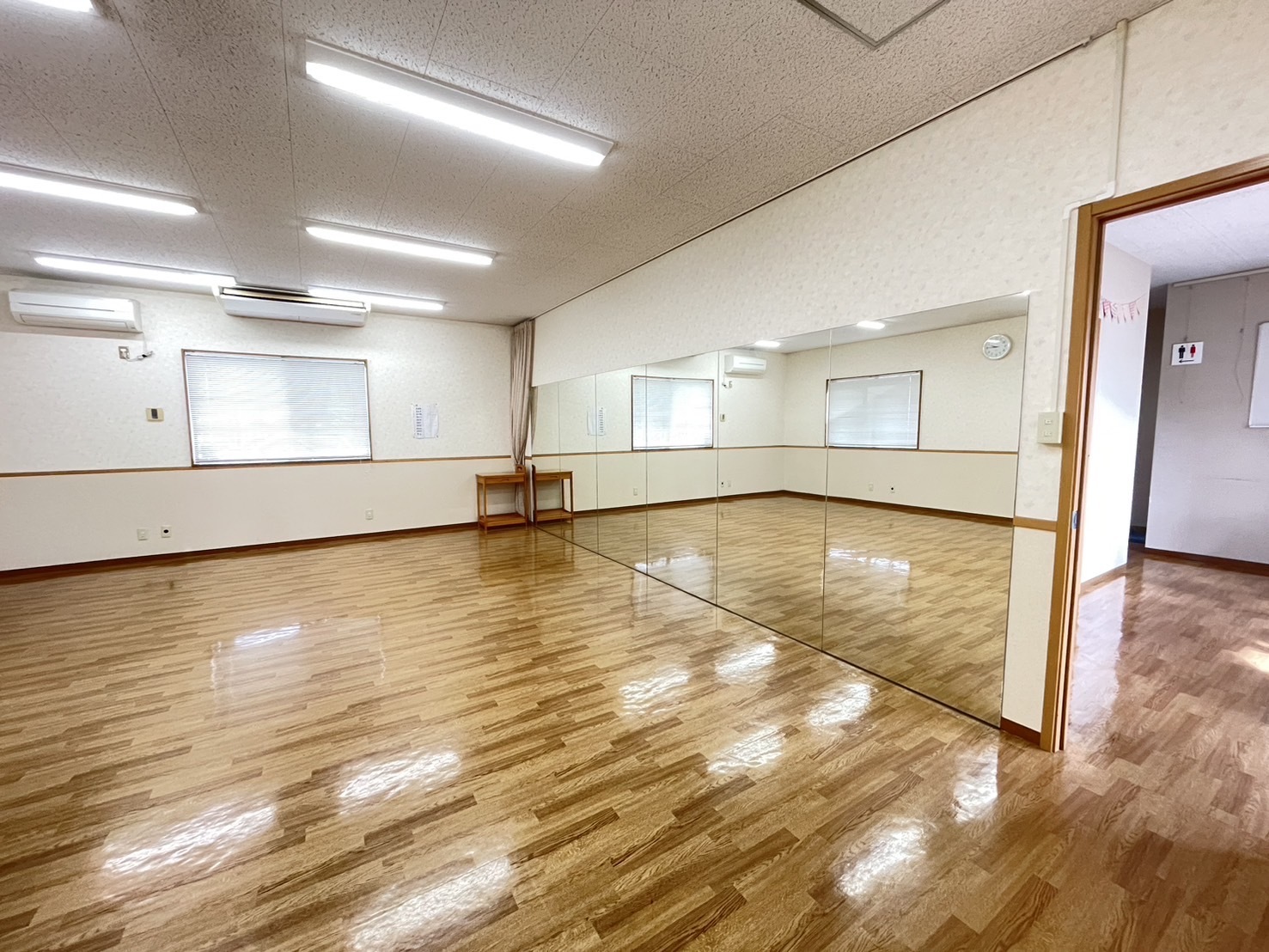 写真：貸しスタジオの内観